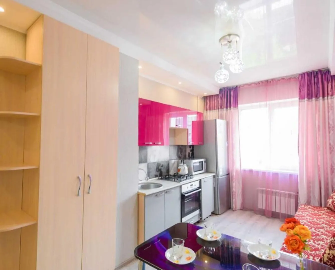 Уютная 1 Комнатная Квартира Возле Мегацентра Almaty Apartment
